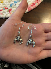 Load image into Gallery viewer, Bat Dangle Earrings
