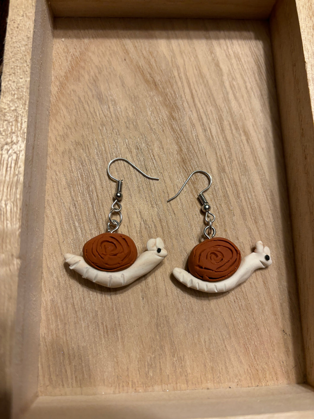 Snail Dangle Earrings