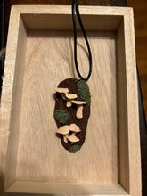 Load image into Gallery viewer, Mushroom Log Necklace
