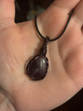 Load image into Gallery viewer, Amethyst Wire Wrapped Necklace
