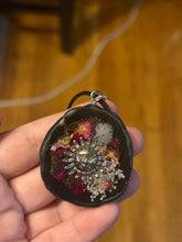 Load image into Gallery viewer, Witchy scrapbook/i-spy style necklace
