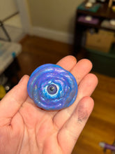 Load image into Gallery viewer, Blue/Purple Monster Eye Fridge Magnet
