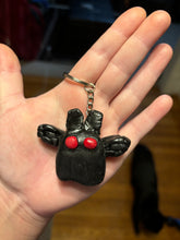 Load image into Gallery viewer, Mothman Keychain
