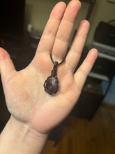 Load image into Gallery viewer, Amethyst Wire Wrapped Necklace
