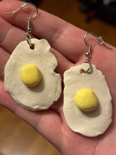 Load image into Gallery viewer, Fried Egg Dangle Earrings
