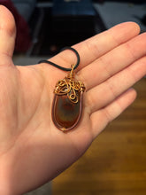 Load image into Gallery viewer, Red Jasper Wire Wrapped Necklace
