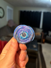 Load image into Gallery viewer, Blue/Purple Monster Eye Fridge Magnet
