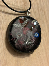 Load image into Gallery viewer, Witchy scrapbook/i-spy style necklace
