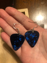 Load image into Gallery viewer, Guitar Pick Dangle Earrings
