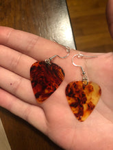 Load image into Gallery viewer, Guitar Pick Dangle Earrings
