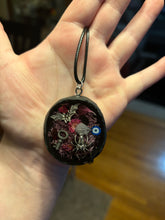 Load image into Gallery viewer, Witchy scrapbook/i-spy style necklace
