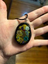 Load image into Gallery viewer, Witchy scrapbook/i-spy style necklace
