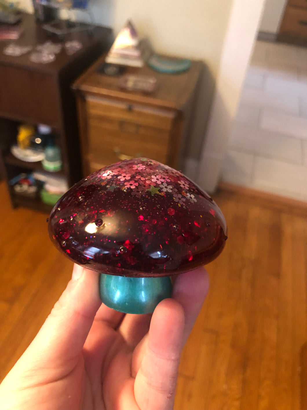 Resin Mushroom Decor