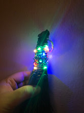 Load image into Gallery viewer, Little Scented Broom Decor w/ Lights.
