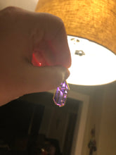 Load image into Gallery viewer, Purple Crystal Dangle Earrings
