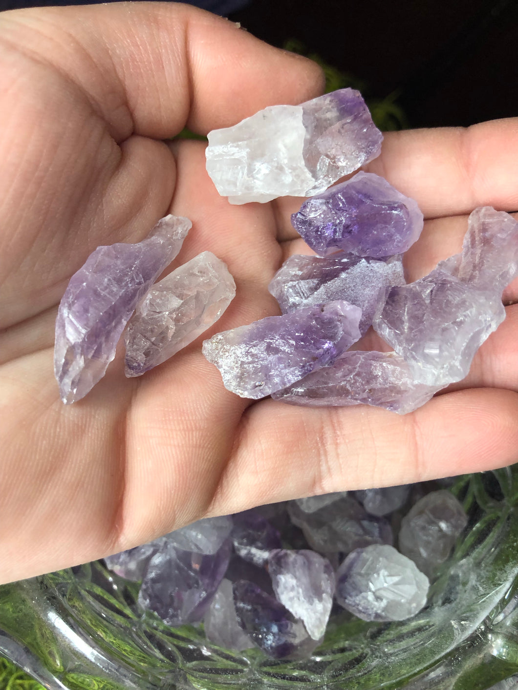 Raw Amethyst Points