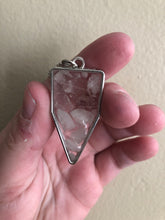 Load image into Gallery viewer, Rose Quartz Crystal Chip Necklace
