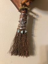 Load image into Gallery viewer, Little Scented Broom Decor w/ Lights.
