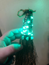 Load image into Gallery viewer, Little Scented Broom Decor w/ Lights.
