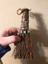 Load image into Gallery viewer, Little Scented Broom Decor w/ Lights.
