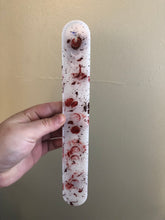 Load image into Gallery viewer, Blood Splatter Moon Phase Incense Holder
