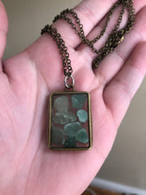 Load image into Gallery viewer, Green Aventurine Crystal Chip Necklace
