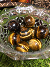 Load image into Gallery viewer, Tigers Eye Medium Spheres
