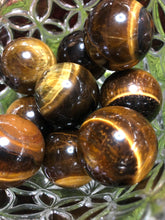 Load image into Gallery viewer, Tigers Eye Medium Spheres
