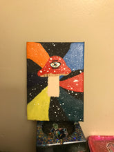 Load image into Gallery viewer, Trippy Mushroom Painting on Canvas
