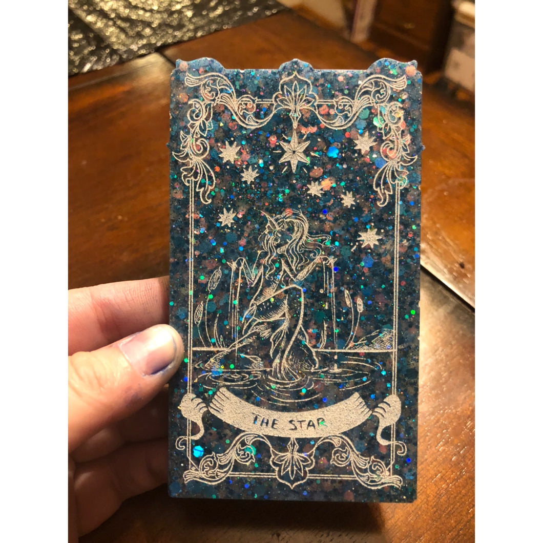 “The Star” Resin Tarot Card