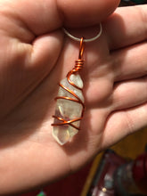 Load image into Gallery viewer, Aura Quartz Wire Wrapped Necklace
