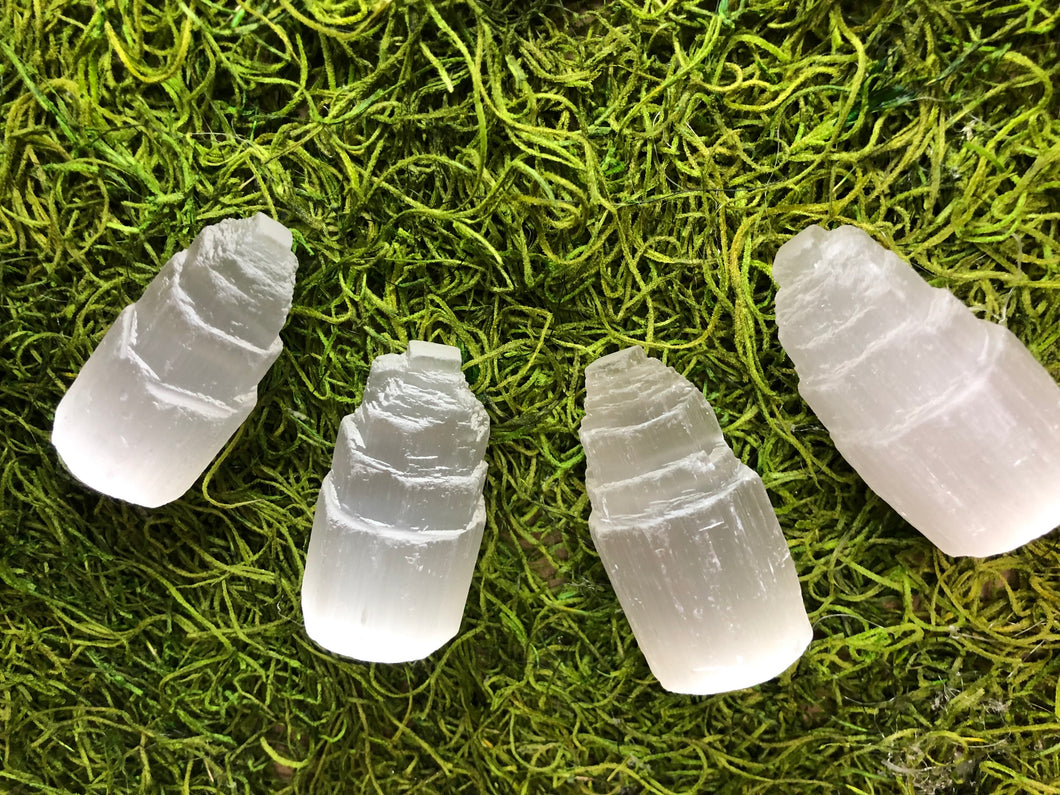 Mini Selenite/ Satin Spar Towers