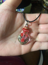 Load image into Gallery viewer, 1 LEFT! Little Protection Spell Jar Necklace
