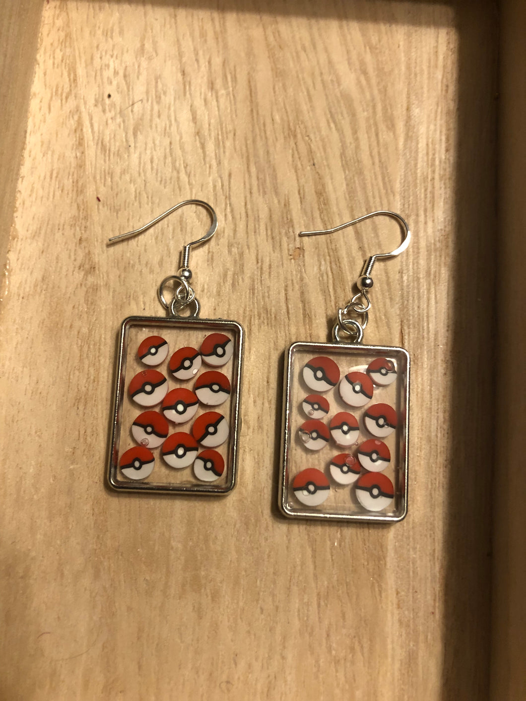 Poke Dangle Earrings