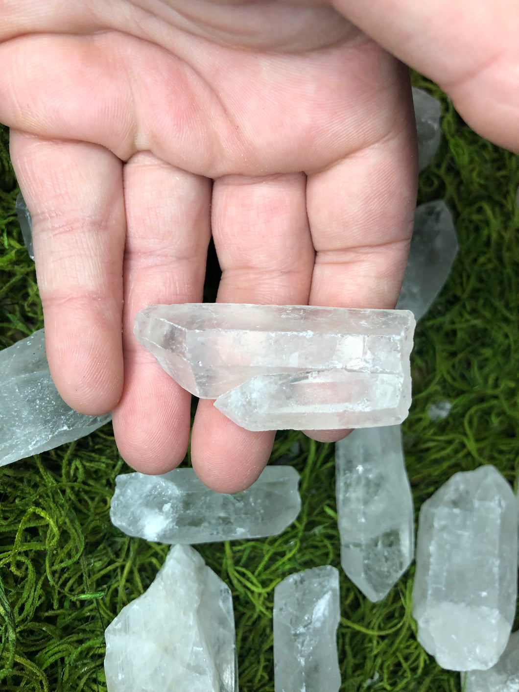 Raw Clear Quartz Points