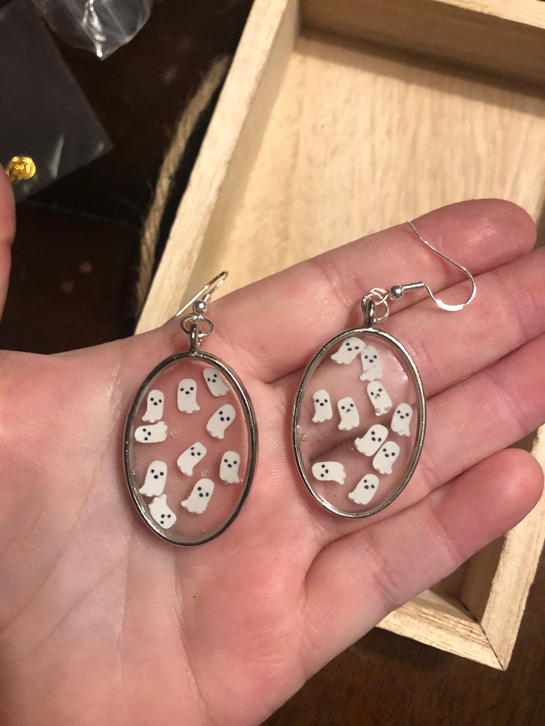 Ghostie Dangle Earrings